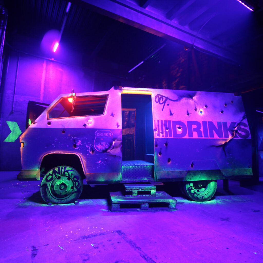 Véhicule réutilisé dans un labyrinthe